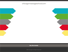Tablet Screenshot of chicagomassageschool.com